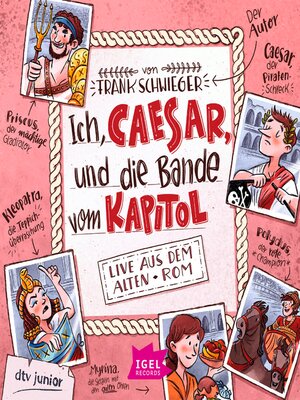 cover image of Ich, Caesar, und die Bande vom Kapitol